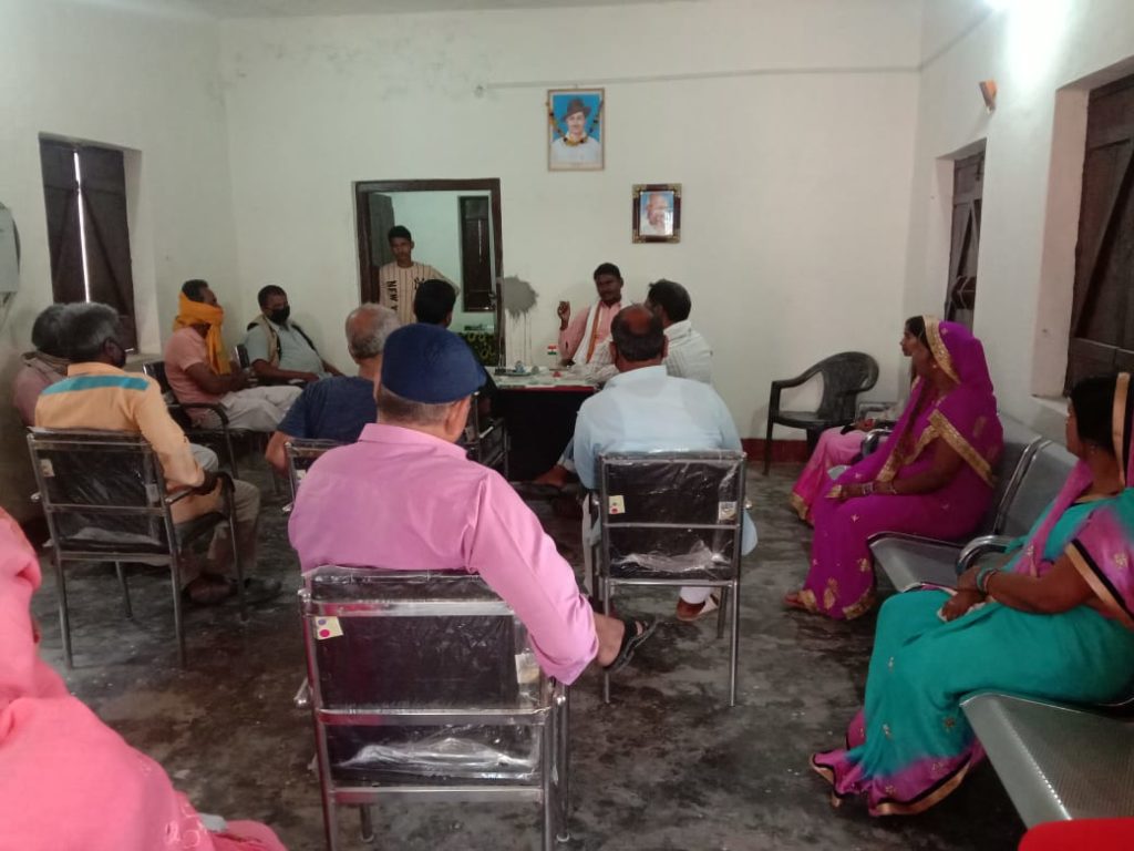 Instructed at the panchayat level to break the corona peace