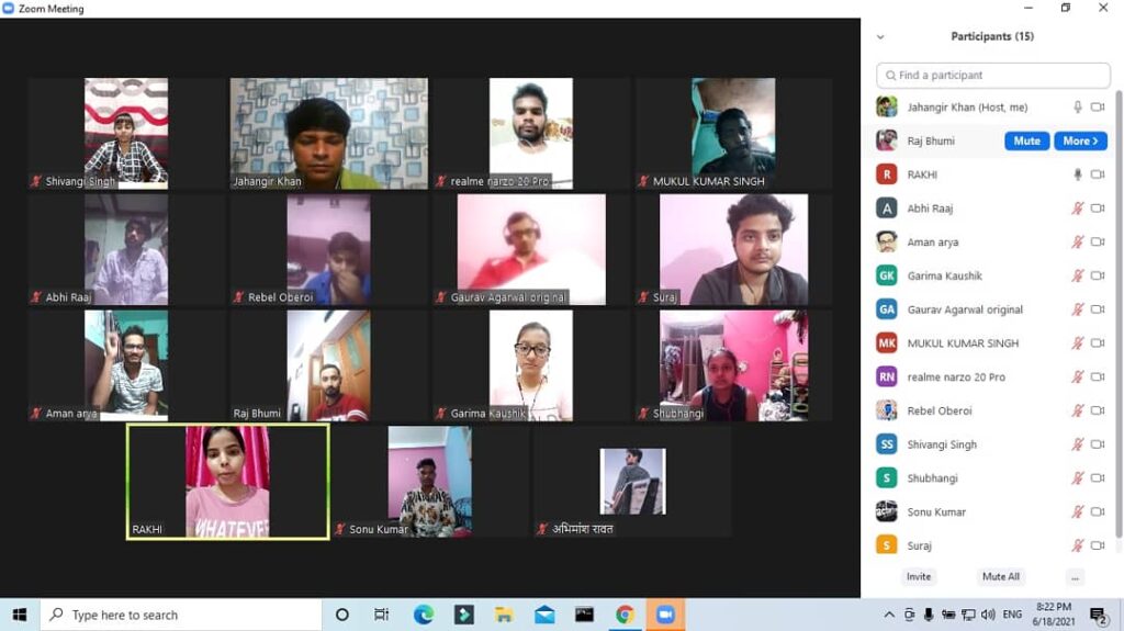 एक्टिंग वर्कशॉप